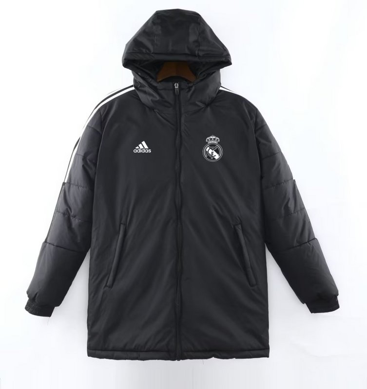 AAA Quality Real Madrid 22/23 Cotton Coat - Black/White